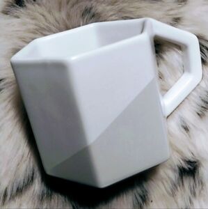 HEXAGON White Shine Mug